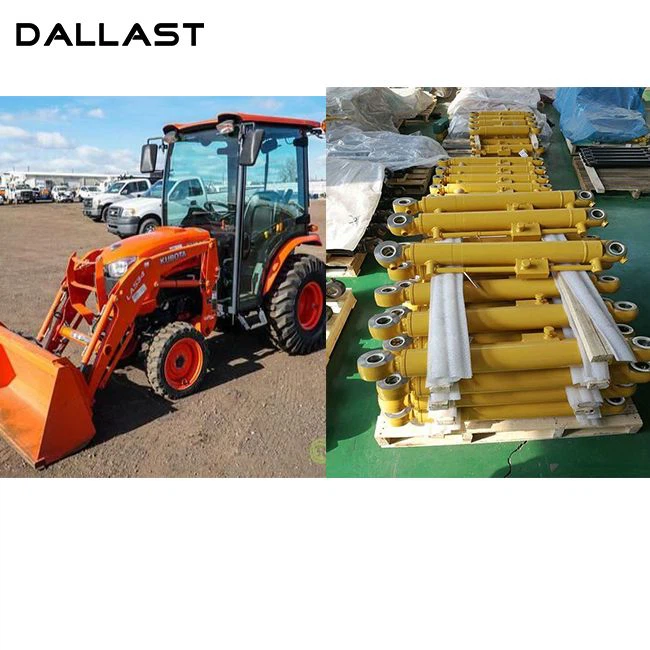 Cilindros hidráulicos de cargadora de tractor compacto