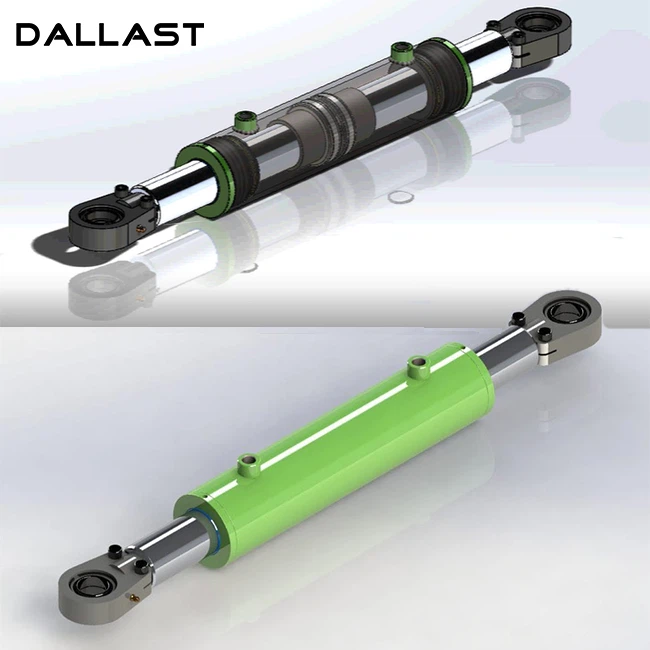 Cilindro hidráulico de doble extremo