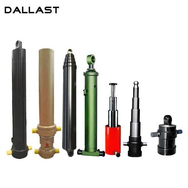 Cilindro hidráulico de dos etapas